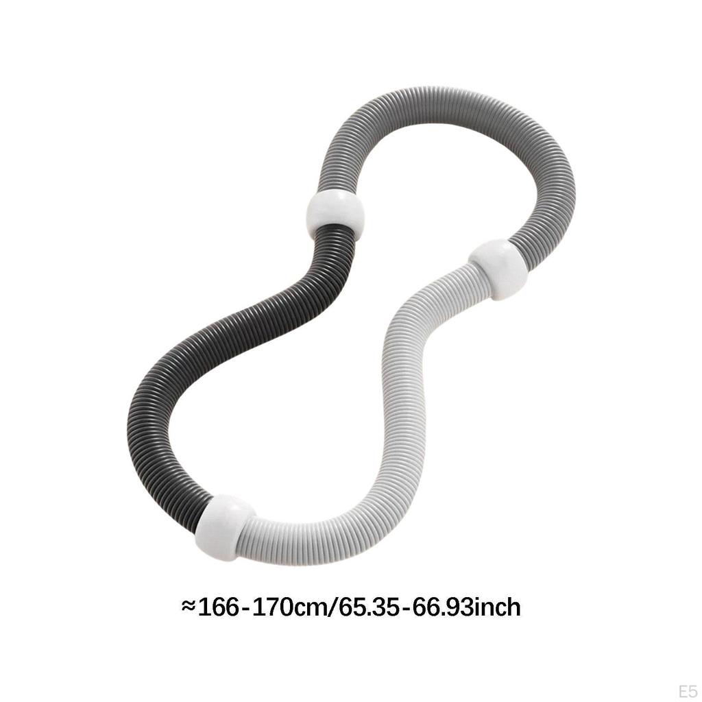 Foldable Fitness Hoop Circle Soft Spring for Home Gym Kids Adults Men Women