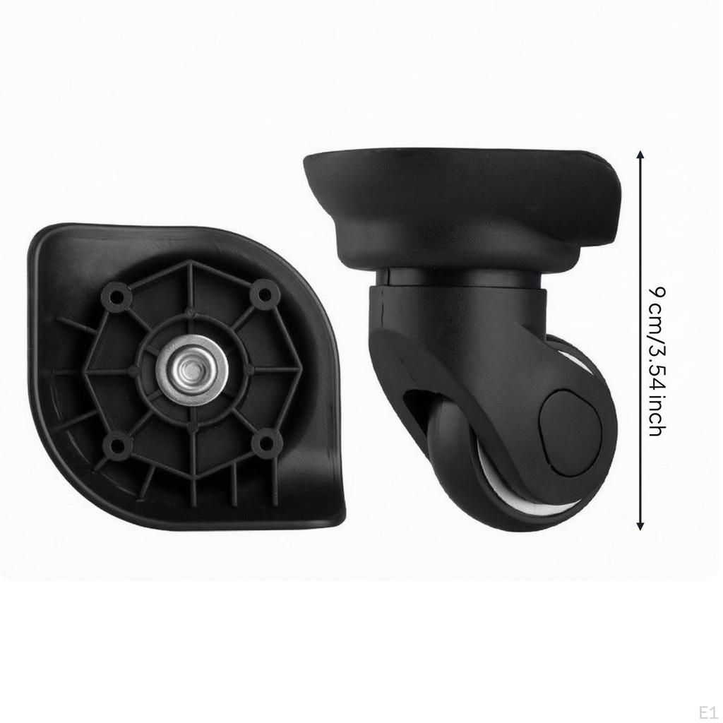 SmoothRolling Luggage Replacement Wheel | Construction, with Mounting