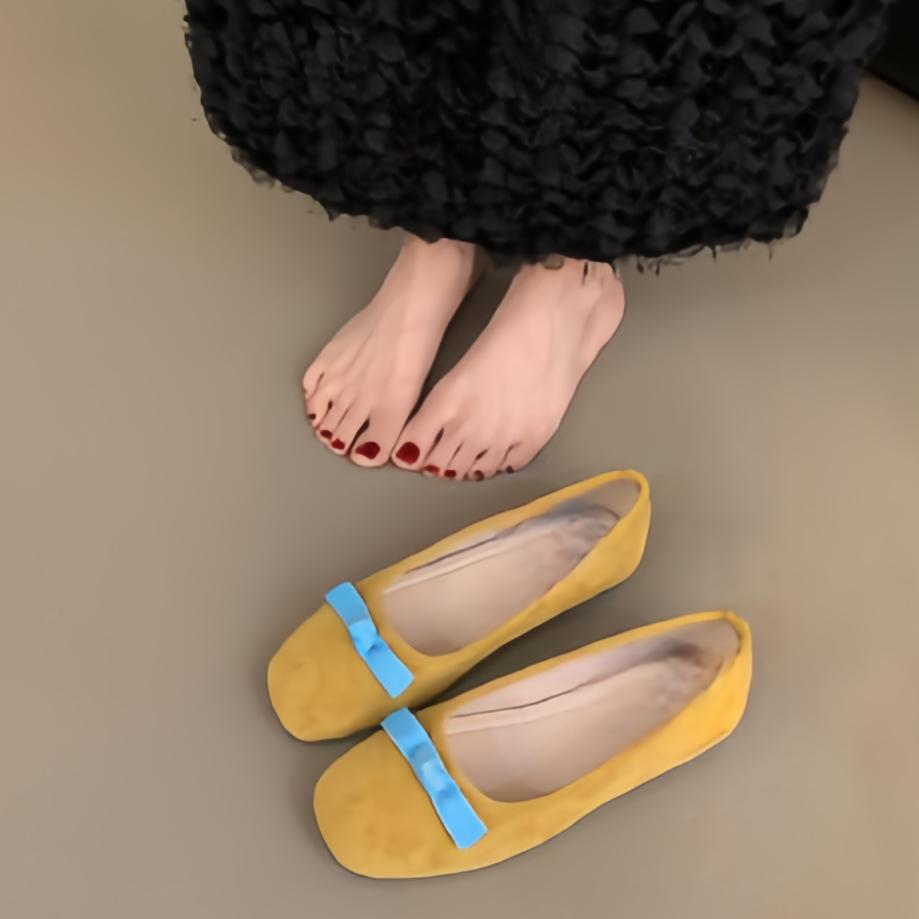 2026 New Spring Summer Flat Ballet Shoes Women's Shoes Retro Mary Jane Shoes Ballet Flats Women Zapatos Mujer Chaussures Femme