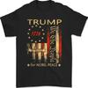 Trump For Nobel Peace Prize American Flag Vintage Unisex T-Shirt