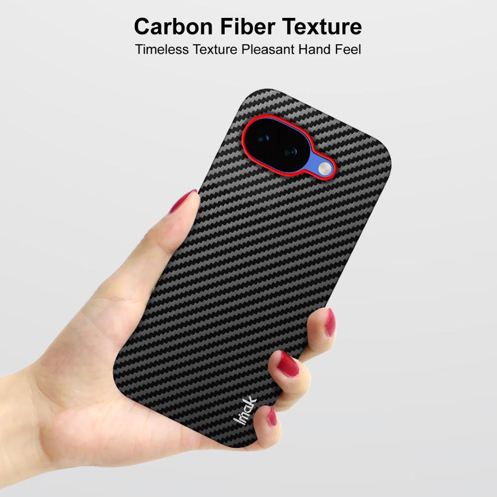 Case For Google Pixel 10a PC Hard Back Cover Anti Fingerprint Carbon Fiber CA0025