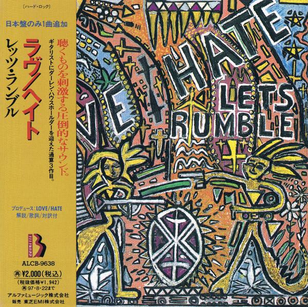 

CD LOVE/HATE - Let s Rumble ALCB9638 Brunette 1995 Japan Rock Used