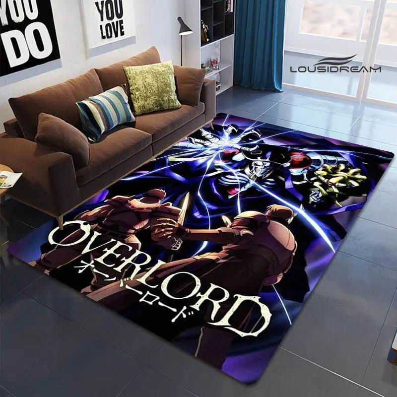 The Latest Anime Overlord Printed Carpet Picnic Carpet Fashion Home Decoration Beautiful Anti -slip Area Rug Birthday Gift