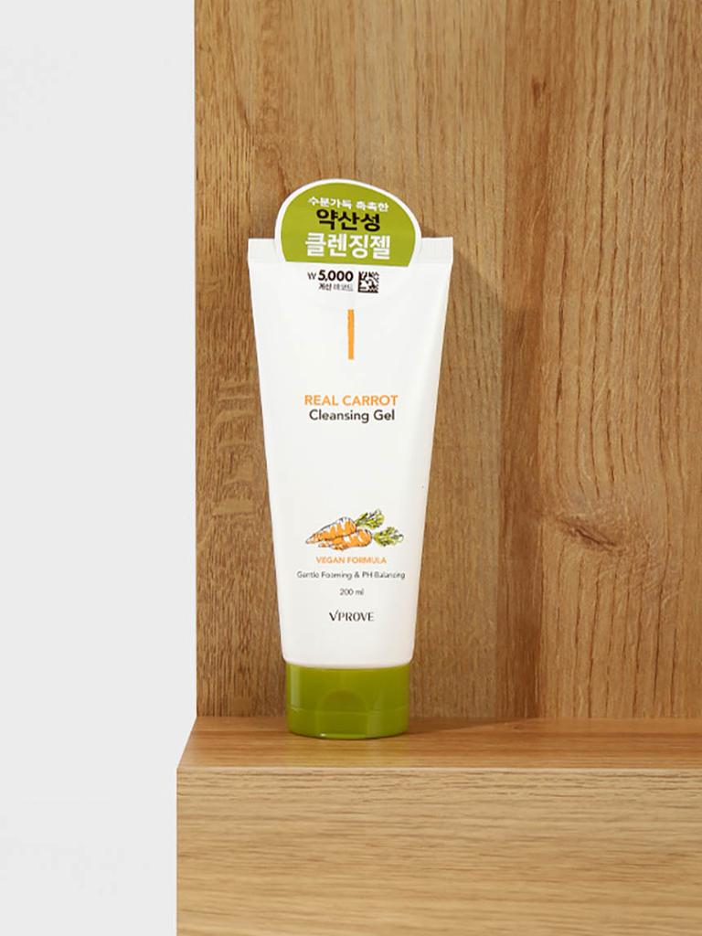 VProve Real Carrot Deep Cleansing Gel 200ml
