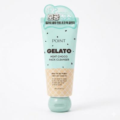 POINT Gelato Mint Choco Pack Cleanser 100ml