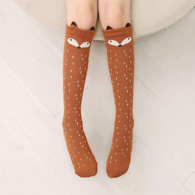 Baby Kids Cartoon Print Cotton Socks