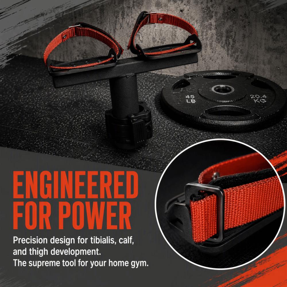 Compact Design Tib Bar Adjustable Nylon Straps Tibia Dorsi Machine Calf Raise Machine Leg Workout