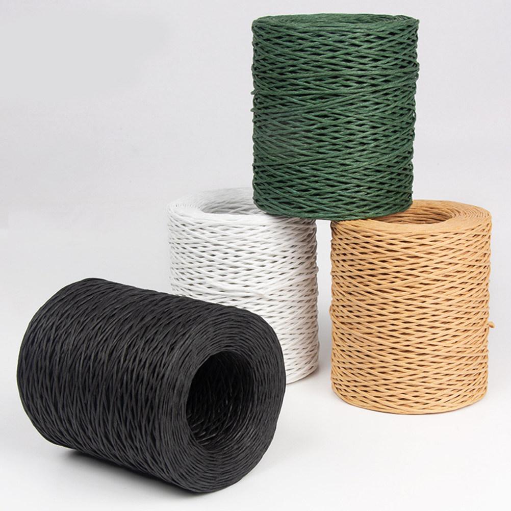 1 Roll 210M Brown Flower Binding Wire Sturdy Flexible Thin Wire for Artificial Flowers Floral Arrangements Gift Wrapping Ribbon