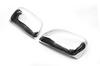 Capas de espelho 2008-2012 (2 peças, inoxidável) OmsaLine - aço inoxidável italiano para Toyota Land Cruiser 200
