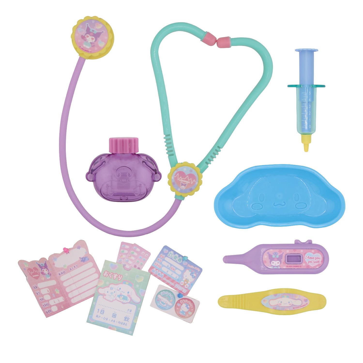 

Maruka Sanrio Characters Talking Doctor Pretend Play Ages 3 and 199337 Set, Toy, Up,