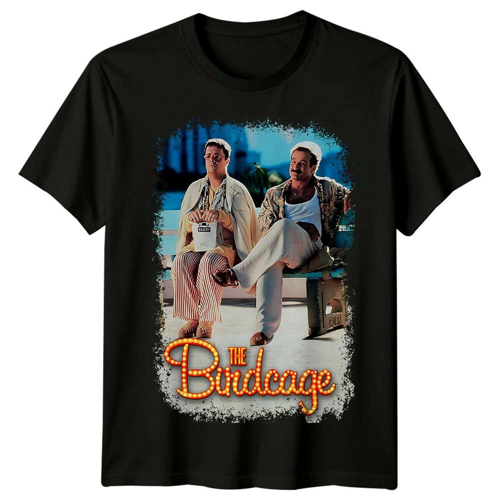 The Birdcage (1996) Movie Poster Inspired T-Shirt Retro 90s Tee Unisex