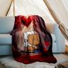 Bubu and Dudu1 printed throw blanket—lightweight,soft,warm;versatile blanket for all seasons—perfect as &air-conditioning throw,nap blanket