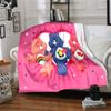1pc Rainbow Heart Bear flannel Blanket for Super Soft Cute Comfort Blanket for Travel Bedding Couch Sofa Blanket Y73035