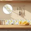 European Style Ceramic Wall Stickers Peel & Stick Waterproof Peel and Stick Tile Self-Adhesive Easy Install Tile Decals