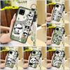 Back Cover Panda Phone Case For Sharp Aquos Sense4 4G/Sense 5G Phone Holder Wrist Strap Durable Cute Fashion Design Ring