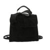 Bow Backpack for Ladies New Trendy Fashion College Style Backpack Simple Handbag Travel Bag