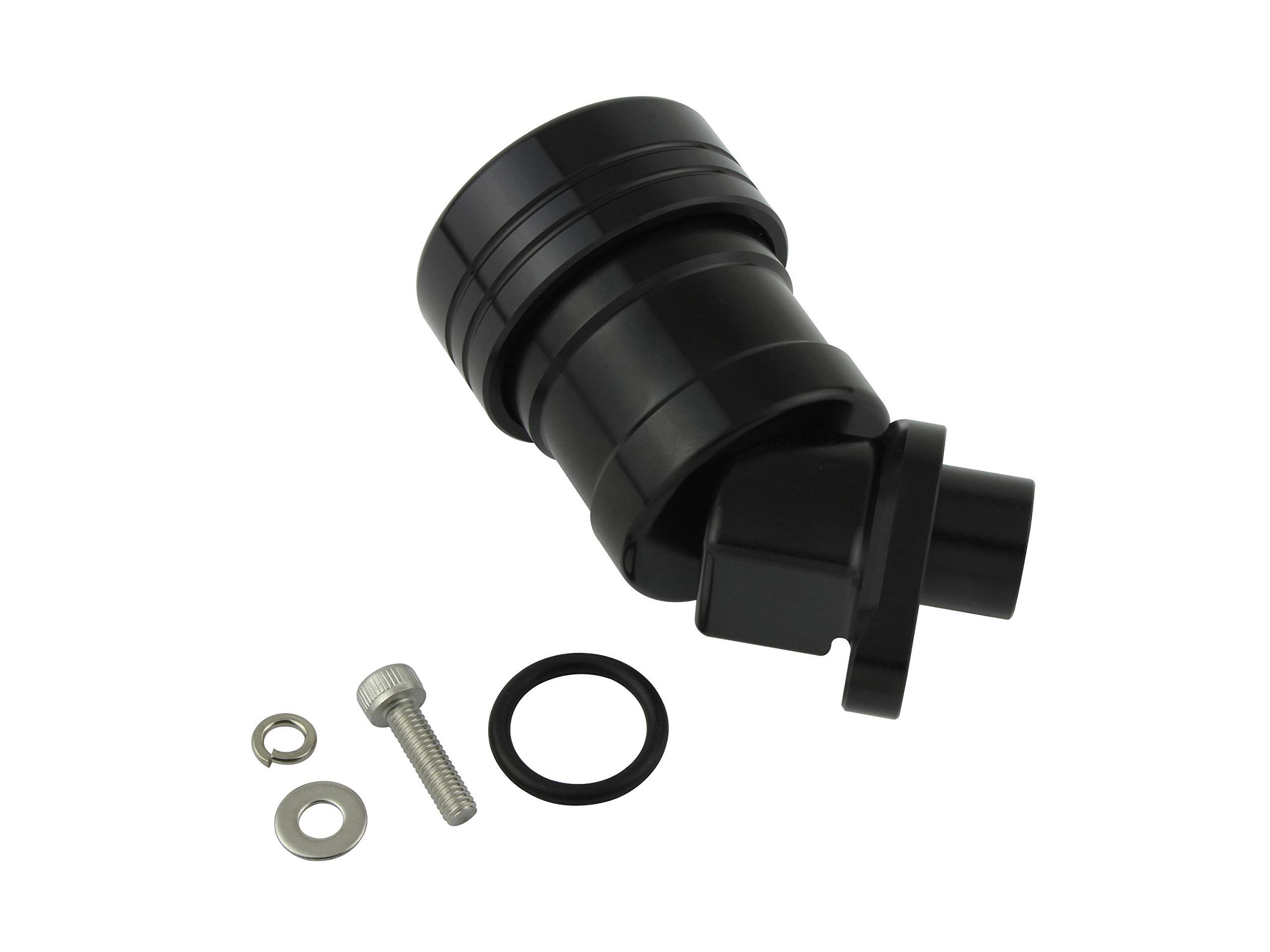 POSH FAITH Motorcycle Parts Billet Rear Master Tank Type 2 Black NSR50 NSR80 NSF100 40° 500058-16 чёрный