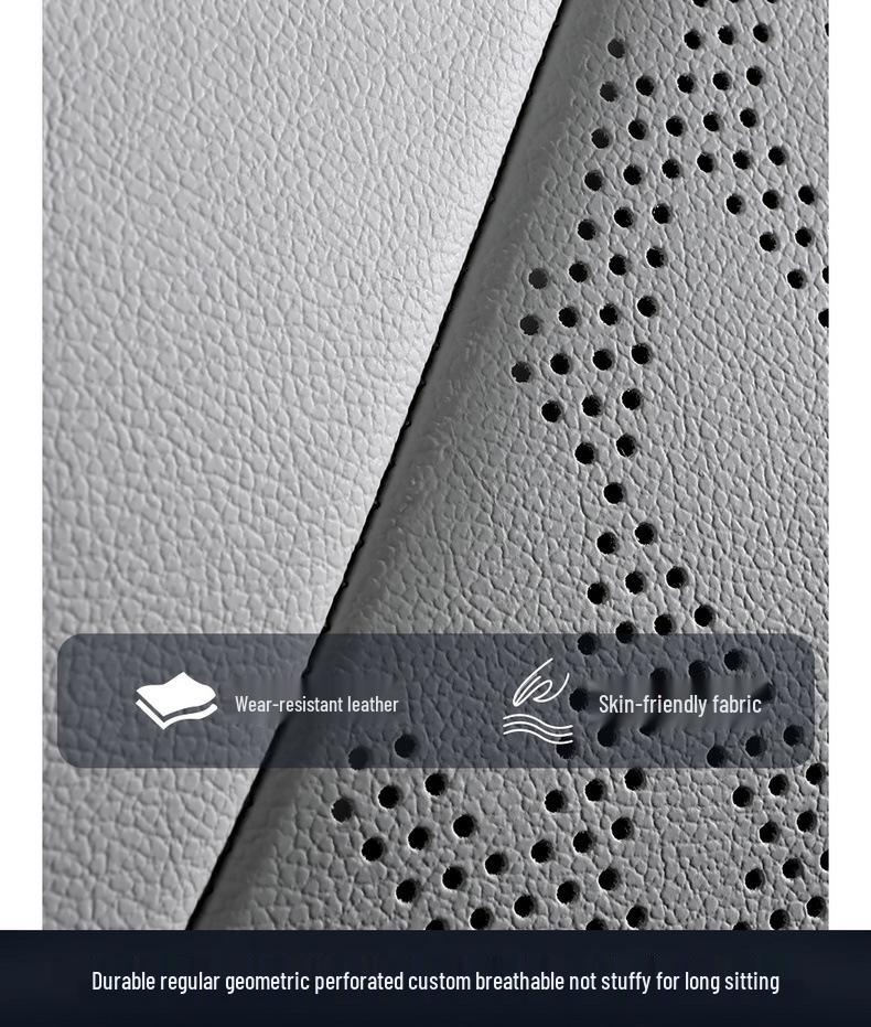BYD Seal Seat Cover: Perforated, Breathable, Luxurious, Half-Pack Cushion for All Seasons.