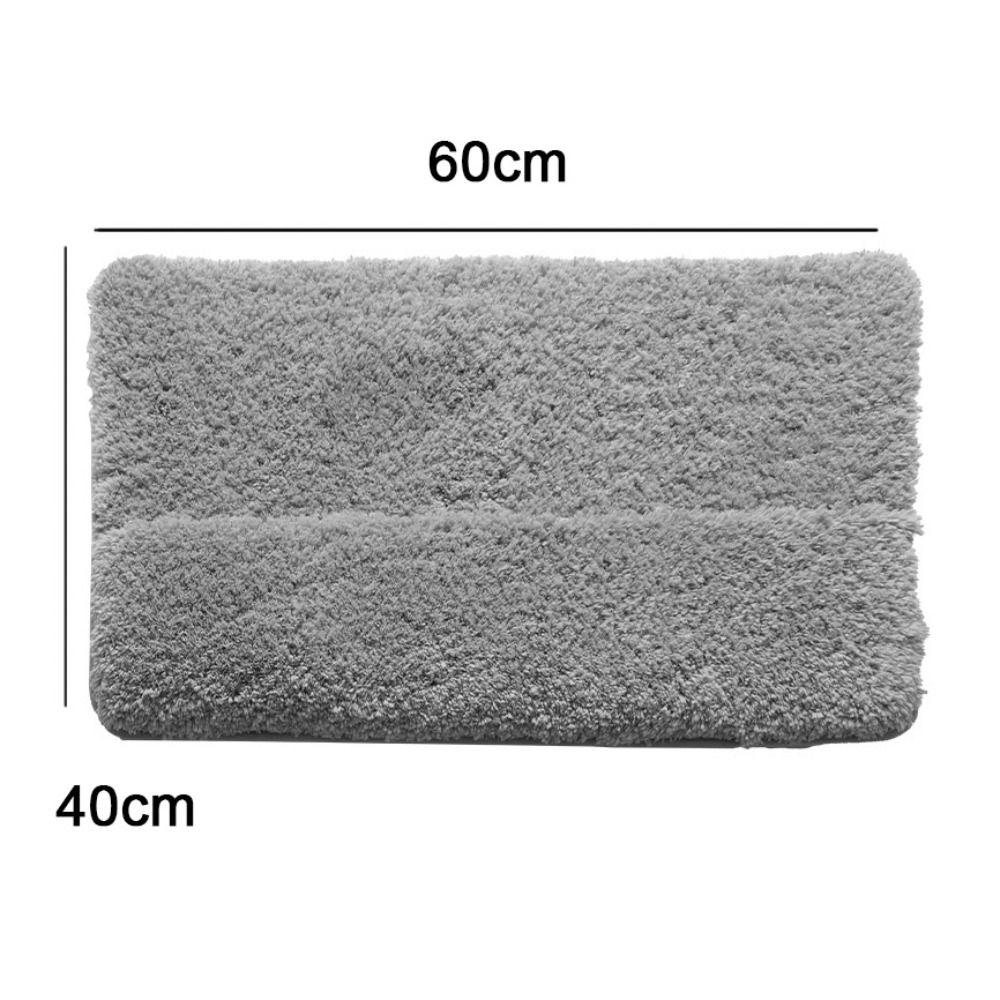 Strapazierfähige Anti-Rutsch-Badematte Weiche Waschbare Badezimmer-Bodenmatte Haushalts-Wasseraufnahme Teppiche Badezimmer-Dekor