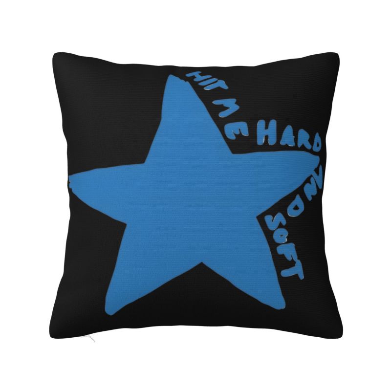 Hit Me Hard And Soft Pillow Case Decorative Nordic Cushion Cover Velvet Pillowcase 30x30cm 12x12in