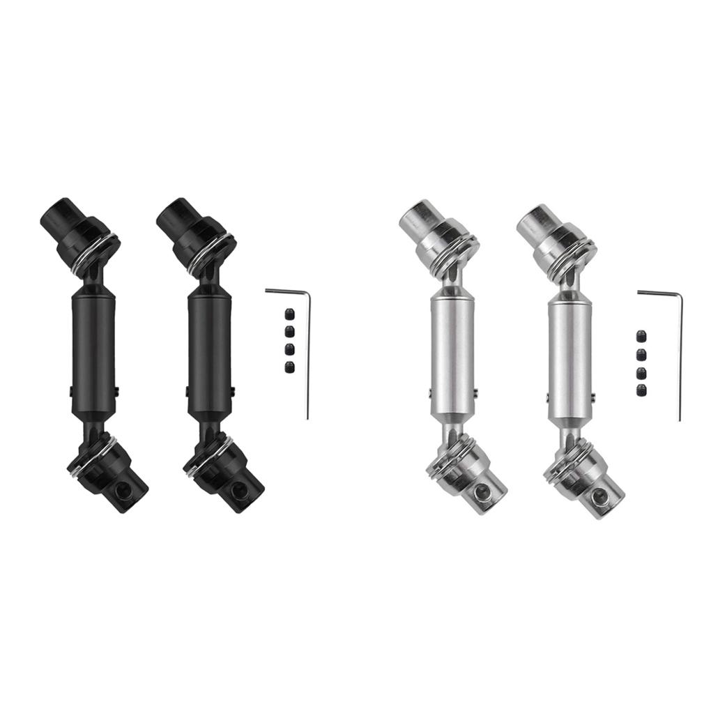 2x Steel 1/16 Universal Drive Joint For WPL C14 C24 B14 B24 B16 RC Car Part RC Car Accessories Replacement Parts