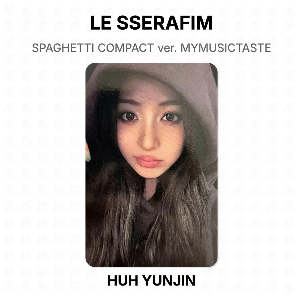 LE SSERAFIM SPAGHETTI COMPACT ver. MYMUSICTASTE Official Photocard