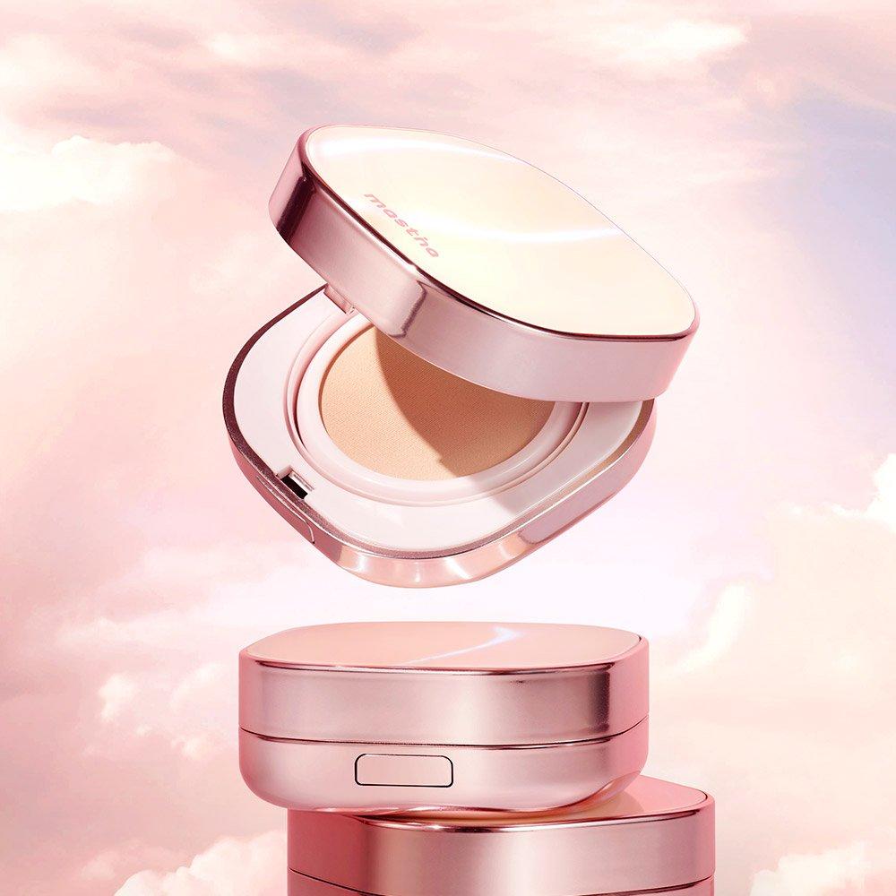 MASTINA Natural Glow Cushion SPF 50+ /PA++++ (Main Product 15g + Refill 15g)