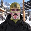 Windproof Balaclava Ski Mask 3D Printed Neck Gaiter Novelty Face Cover  Skiing