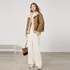 Women's Plush Lapel Short Winter Coat