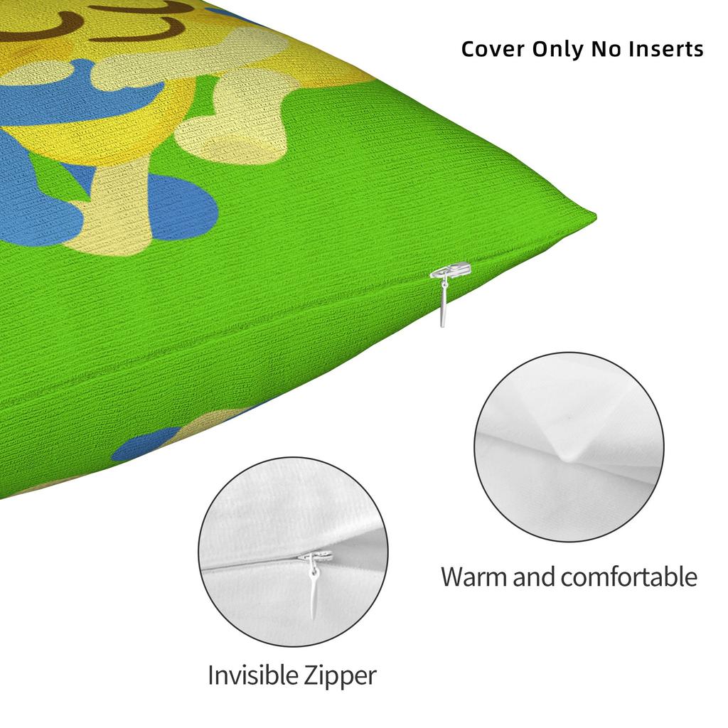 Pillow Cover BFDI Cartoon  Fashion Pillow Case For Chair Sofa Home Decor Pillowcases