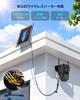 Screen 5G Outdoor Solar Security Camera with 8W Solar Panel and 10400mAh Power Supply Power PIR Human Cloud Computing Dual & WiFiCtronics (No