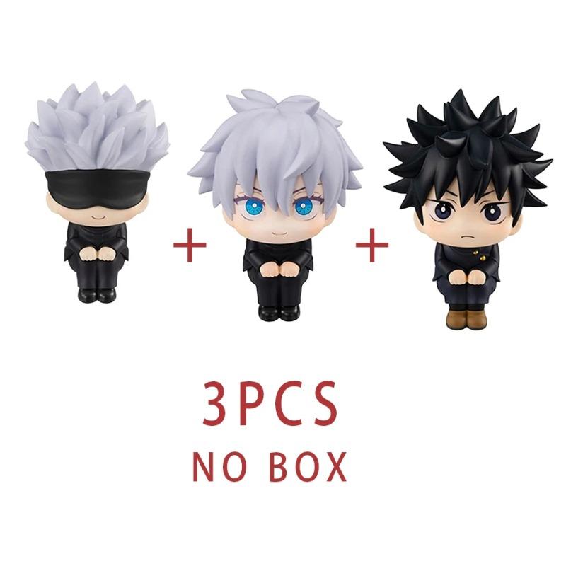 

7-9 см Аниме Фигурка Jujutsu Kaisen Итадори Юдзи Годзё Сатору Фусигуро Мэгуми Кугисаки Кавайная Игрушка Украшение для Машины ПВХ Модель Подарок