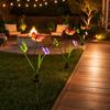 Solar Butterfly Flower Light Garden Lights Outdoor LED Waterproof