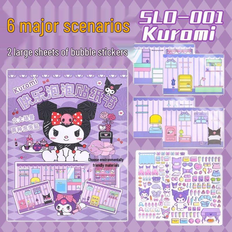 Magnetic Quiet Book: Full Series with Pre-Cut Magnetic Stickers - Ideal Children's Gift for Relaxation