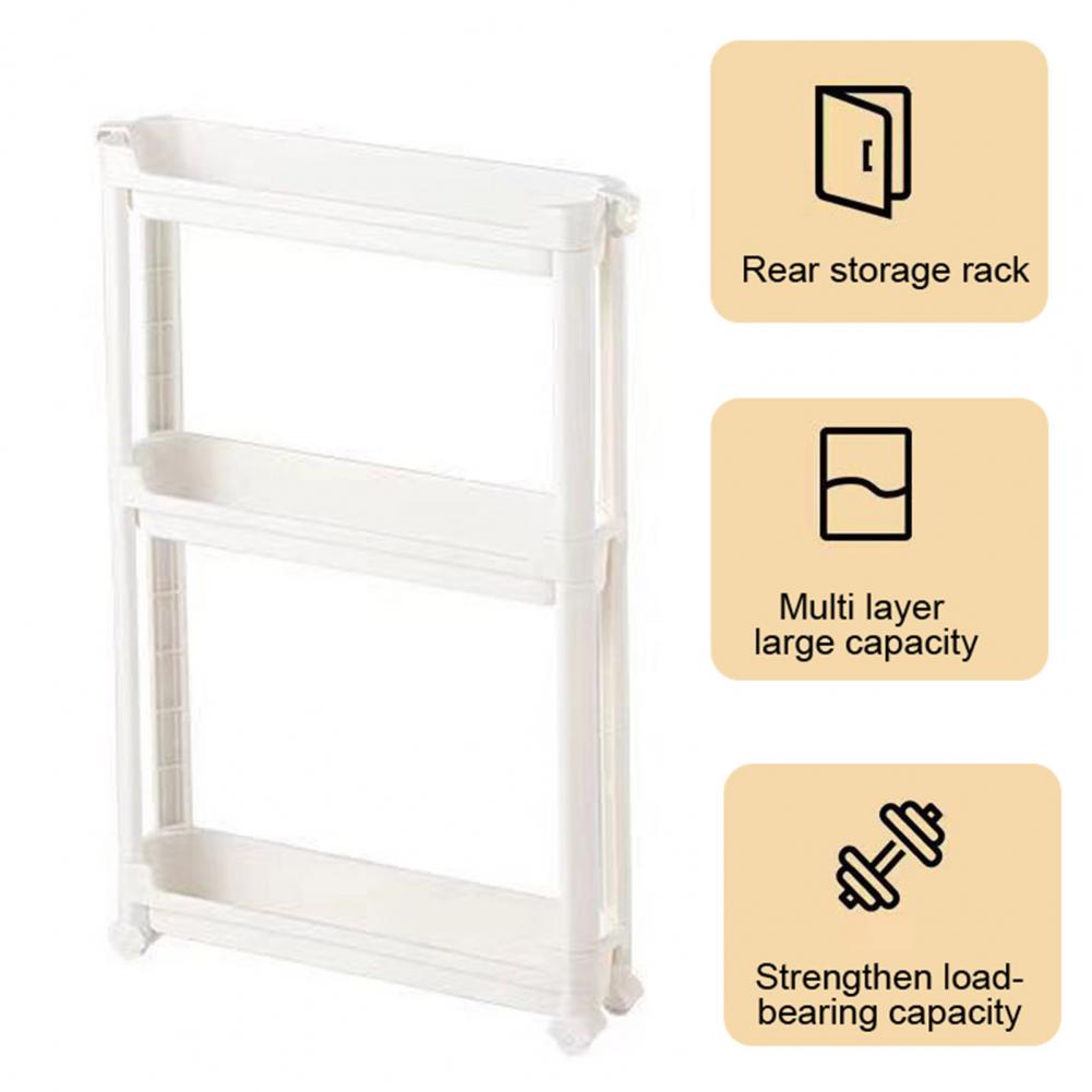 Stainless Steel Storage Shelf Rotatable Storage Rack Capacity Storage Rack Shelving Unit with High Stability Easy for Maximum