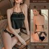 Erotic Underwear, Sexy and Pure, Bellyband Style Pajamas, Hot Lace Seductive Uniform Supplies Set 8824