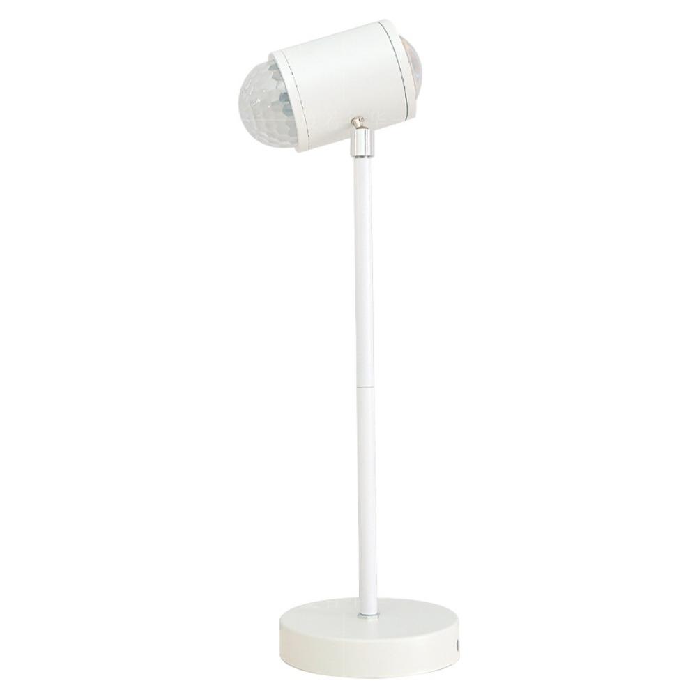 

360° Rotation Sunset Lamp 16 Colors Projection Light Table Lamp Dual-Head Design Bedroom Light белый
