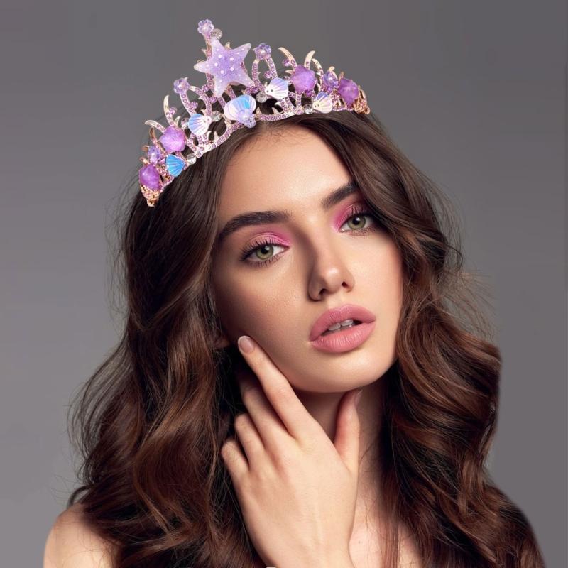 Bridal Crowns for Bachelorette Party Decorations Bride Gift Bridal Shower Wedding Headbands Crowns Photo Props