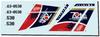 Fab Scale Japan Air Force 70th Anniversary Part 3 Tsuiki Base 2024 Plastic Model Decal FABD72063 1/72 F-2A Self-Defense (Airplane)