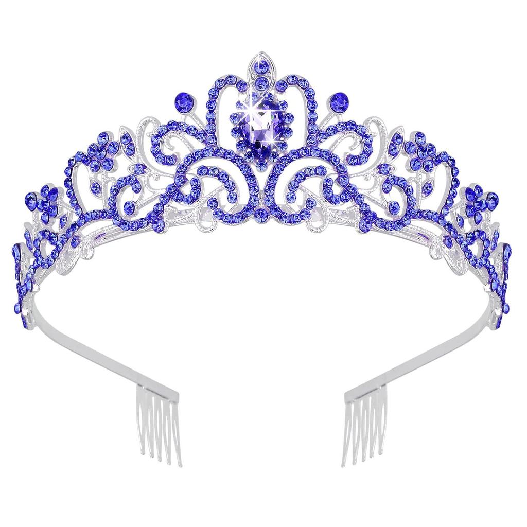 Bridal jewelry tiara princess stage car show accessories alloy inlaid rhinestone large crown phoenix crown crown