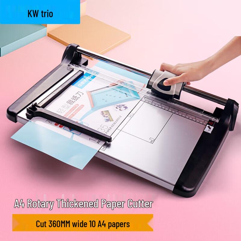 KW-triO A3 Sliding Paper Trimmer, 480mm Cut CN Plug (adapter Included)