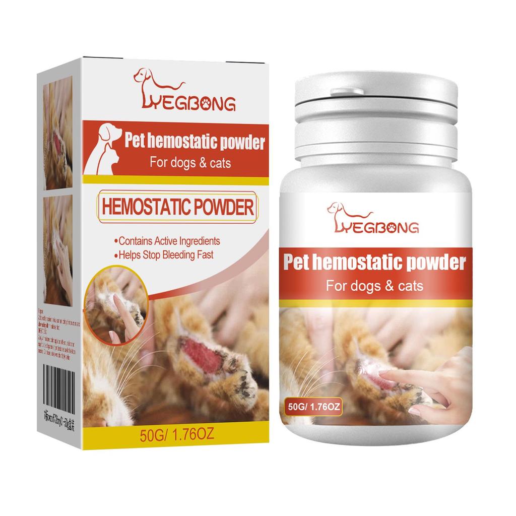 Yegbong Pet Styptic & Healing Powder for Cats & Dogs