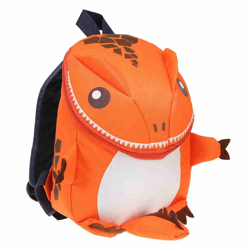 Zaino per Bambini con Design di Dinosauro Cartone Animato Carino Sicurezza Anti-Perdita Zaino con Imbracatura per Bambini Piccoli