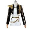 Czarny Złoty Rumizo Yimira Cosplay KPop Łowca Demonów Dziecięce Kostiumy Cosplay Impreza Halloweenowa Kostiumy Cosplay dla Dziewczynek