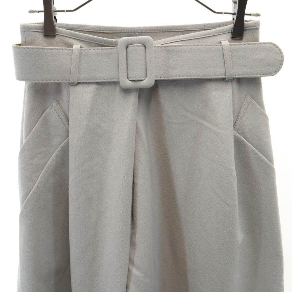 AMERI UNDRESSED Wide Pants Gray With Belt Women Used