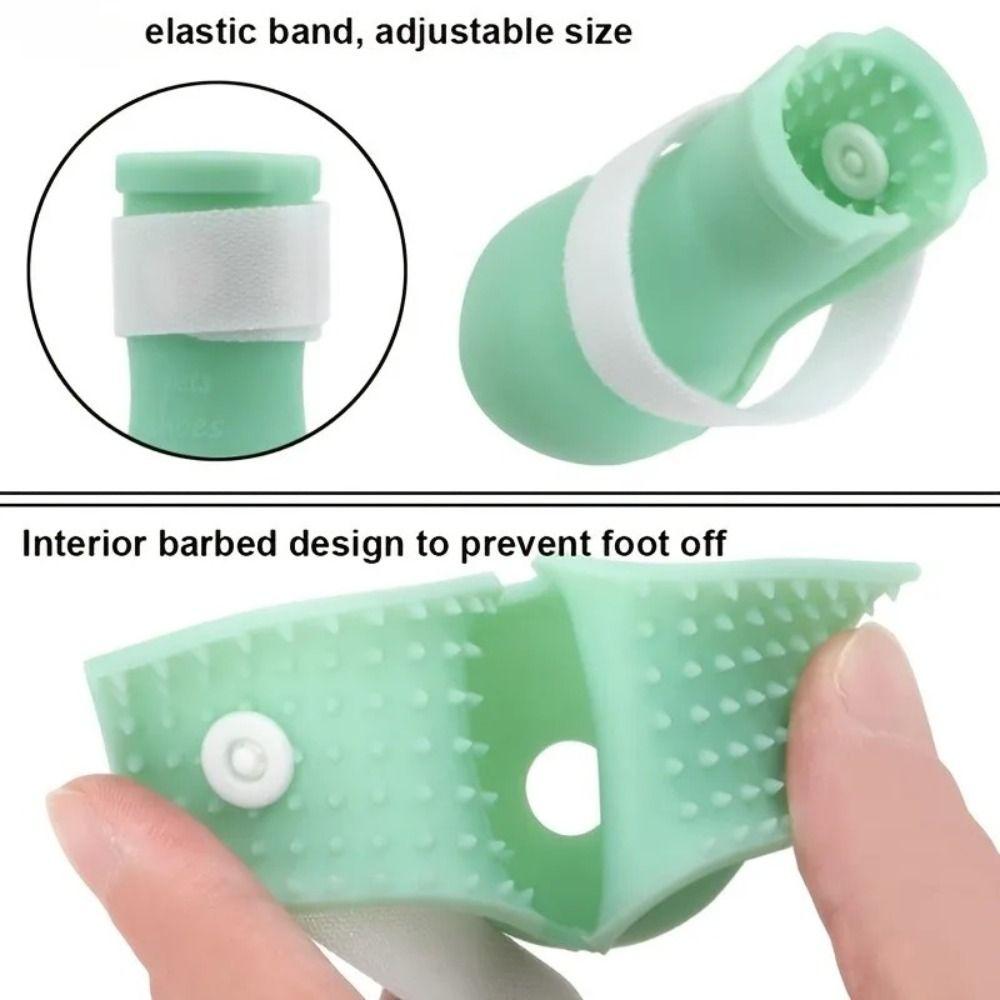 4Pcs Foot Cover Cat Claw Protector Anti-Scratch Bite Paw Nail Cover Boots  Washing Shoes