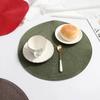 Durable Table Decoration Coffee Cup Weave Tableware Table Mat Placemat Coaster Tea Cup Pad