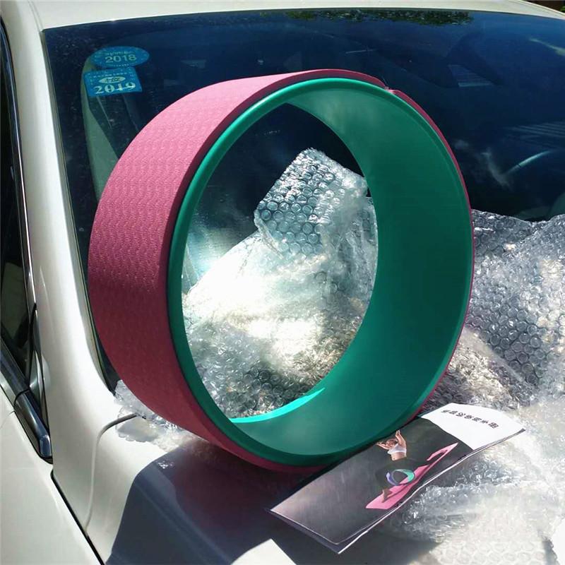 Firm Pressure Resistant Safe Matte Inner Circle Yoga Wheel Pilates Circle Auxiliary Wheel Yoga Circle Yoga Circle