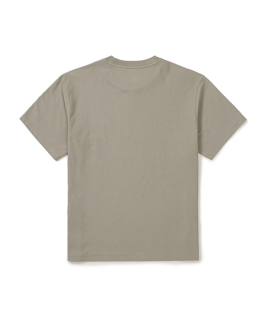 SNOWPEAK APPAREL Sorona Basic Short Sleeve T-Shirt (S25Mmfts04) Gray