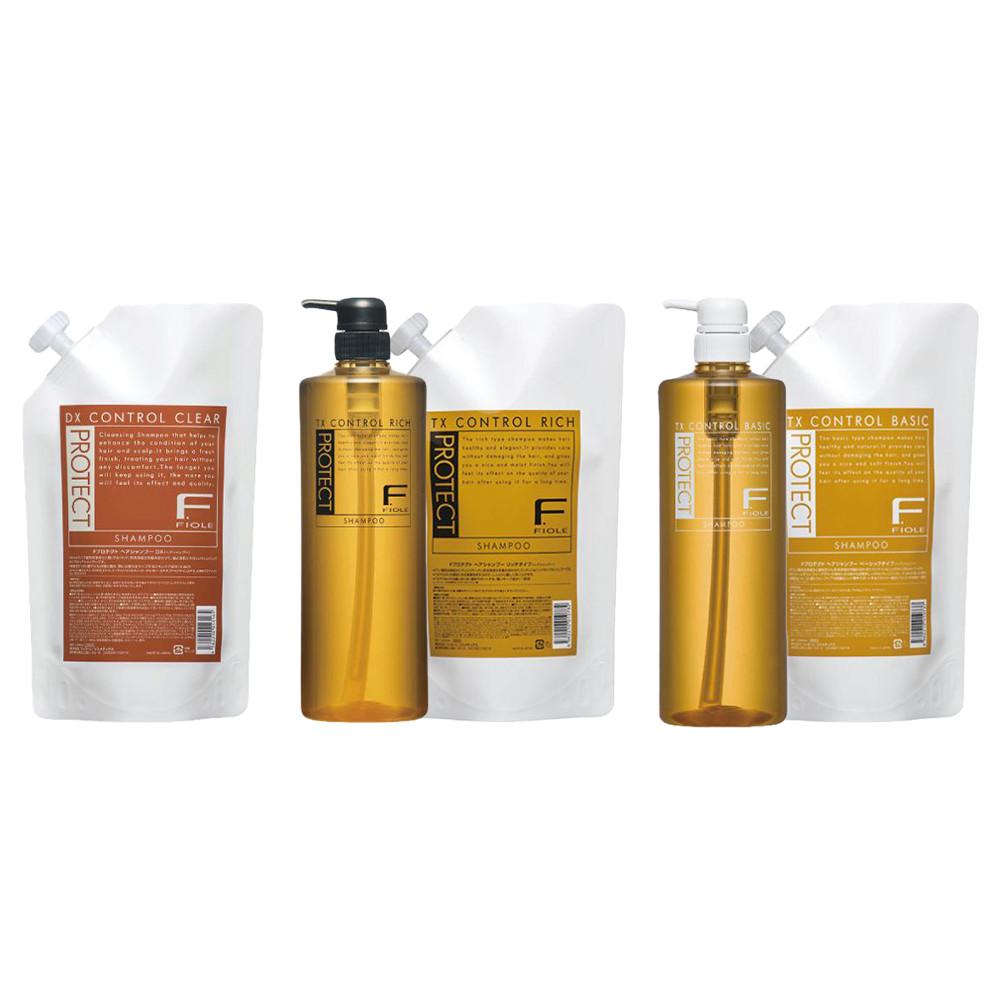 FIORE F Protect Hair Shampoo DX  Basic Type  Rich Type 1000ml  Refill 1000ml